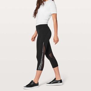 Lululemon Mix and Mesh Crop